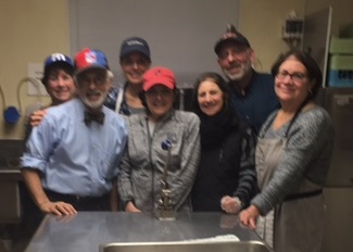 New TE Tikkun Olam program: serving monthly dinners at Beth El soup kitchen in Milford